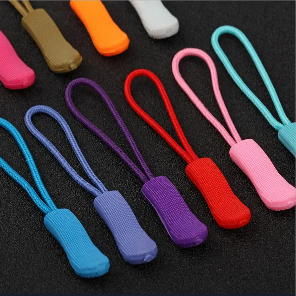 tirette de fermeture éclair, cordon de fermeture éclair, fermeture éclair, fermeture éclair, tête de remplacement, fixation de boucle, valise, vêtements, 1 pièce/lot