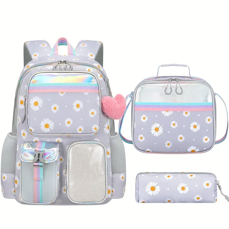 sacs d'école primaire pour filles, cartable kawaii léger, sac à dos scolaire pour enfants, sac à dos de voyage, mochilas, cadeaux