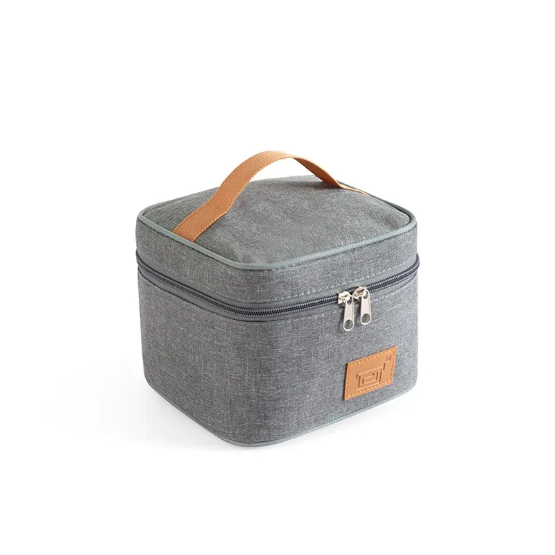 sac de pique-nique de camping, mini sac de glace, sac de rangement pour déjeuner, sac de rangement des aliments portable pour étudiants, panier de pique-nique thermique, boîte à glace