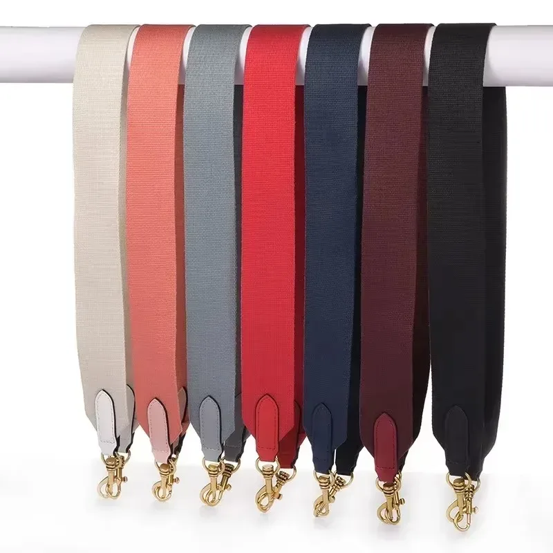 5cm/6.3cm de large sac en polyester sac à bandoulière sangle sac à main large ceinture pour sac à bandoulière concepteur ceinture sangle de remplacement 100cm