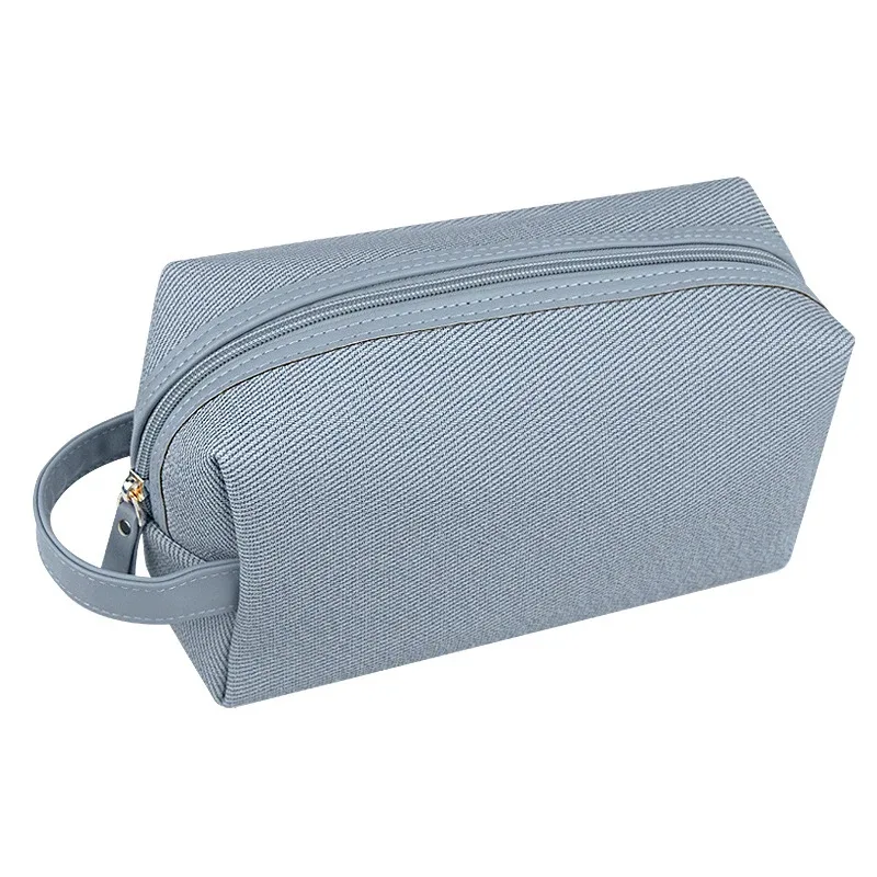 sac à main simple et tendance de grande capacité, sac de maquillage portable, sac de rangement pour articles de toilette de voyage, sacs cosmétiques imperméables, organiseur