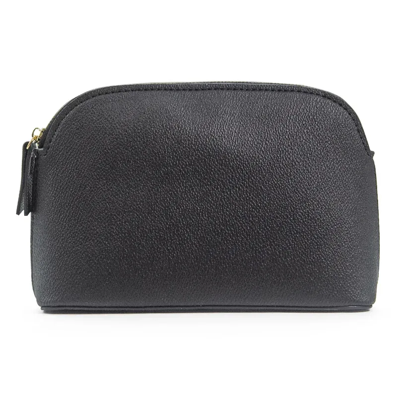 sac de voyage cosmétique à fermeture éclair grande capacité, personnalisable avec nom, en cuir pu, sac de maquillage décontracté de luxe, trousse de toilette personnalisée, sac de rangement
