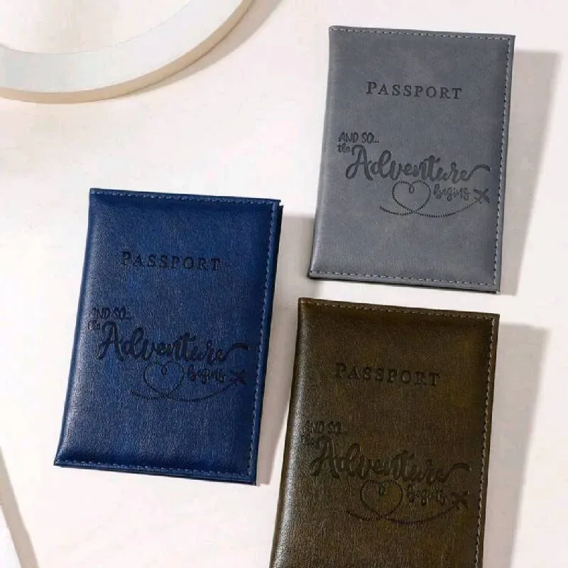 porte-passeport, couverture portefeuille, essentiels de voyage, étui à cartes en cuir pu, accessoires de voyage internationaux pour femmes/hommes