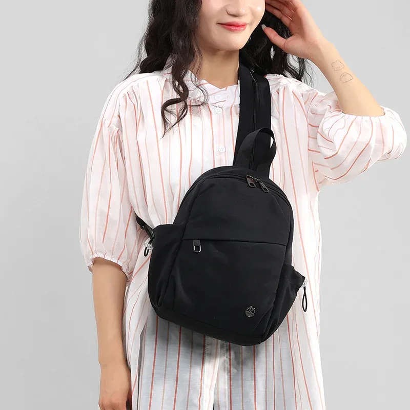 sac à dos multi-couches, nouvelle couleur contrastée, sac à bandoulière pour femme, mode, loisirs, voyage, sac à dos léger
