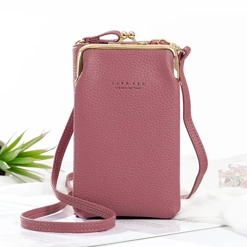 sac à bandoulière en cuir brodé sur mesure, petit sac messager, pochette pour téléphone, sac à main pour dames, mode, initié, 256