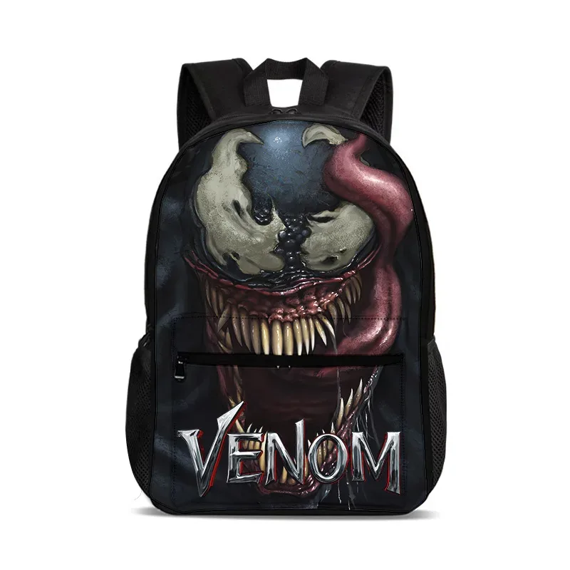 sac à dos venom school de grande capacité, sac à dos d'école à la mode, cadeau pour enfants, pratique et multifonctionnel