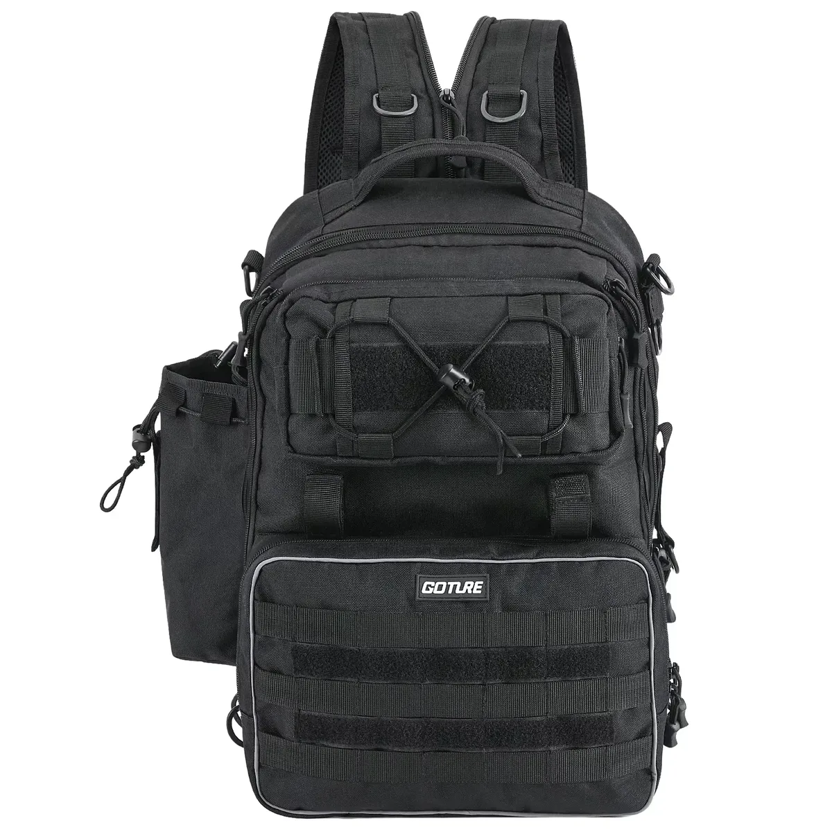 sac à dos tactique goture, style sac à dos, imperméable, nylon 600d, grande capacité, randonnée, camping, voyage, sac de plein air