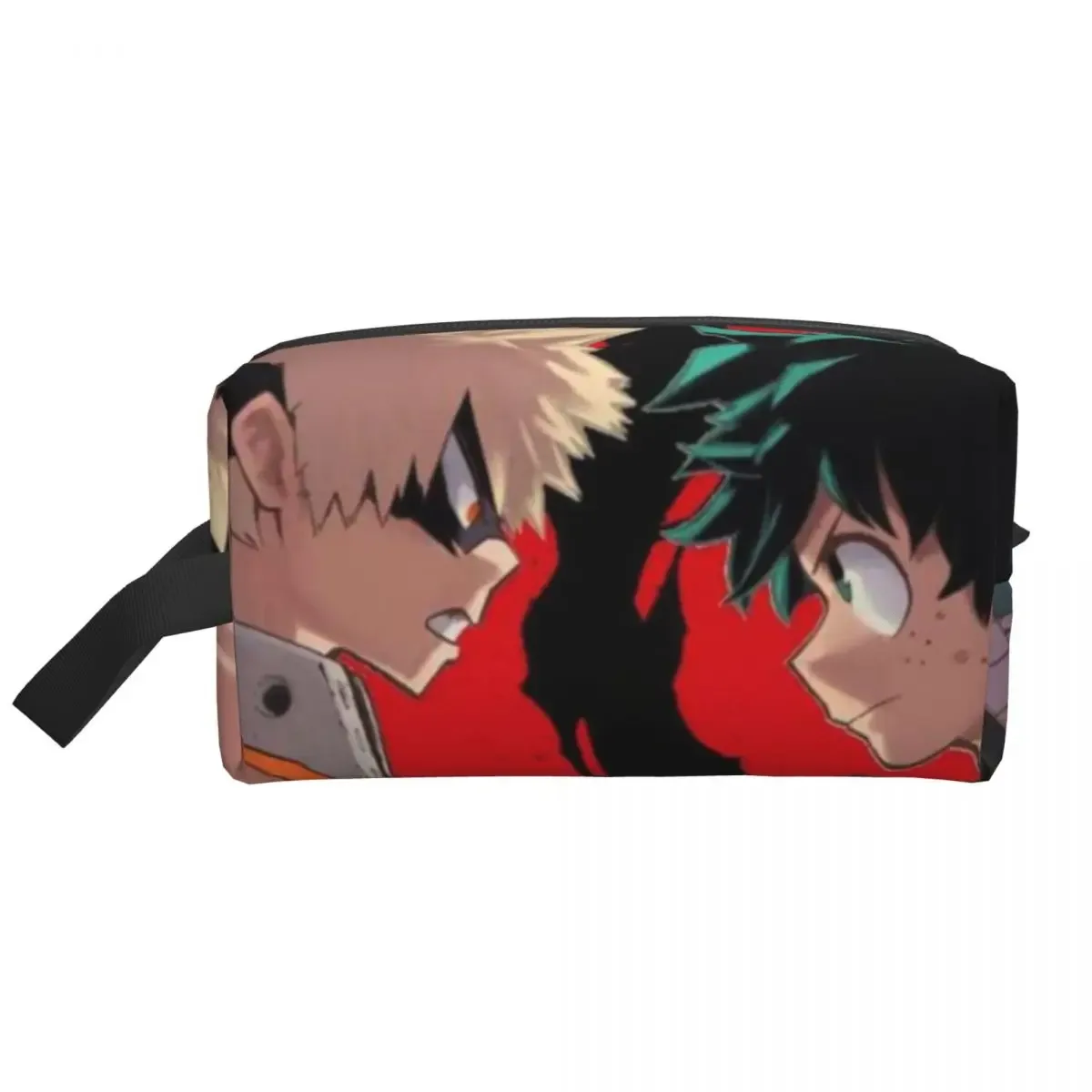 my hero academia – trousse de maquillage, organisateur de cosmétiques, trousse de toilette, trousse à cosmétiques pour femmes, trousse de beauté de voyage, trousse à crayons