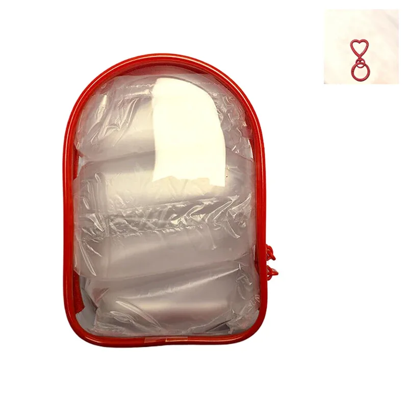 housse de protection transparente anti-poussière pour vêtements de bébé, présentoir de rangement pour sac de marche de 15cm