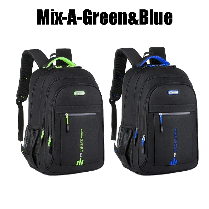 sac à dos pour ordinateur portable oxford durable pour homme, imperméable, pour le travail, les voyages, le lycée