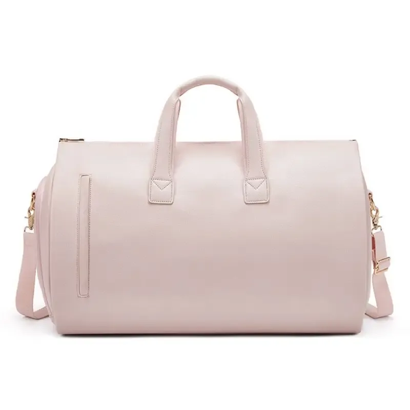 sac de rangement personnalisé en cuir pu pliable, grande capacité, pour voyage d'affaires