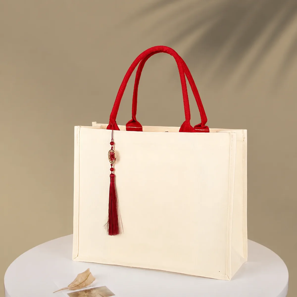 sac fourre-tout en toile personnalisé avec logo, sac à main de shopping grande capacité, sac cadeau de mariage, sac à bandoulière réutilisable en coton et lin