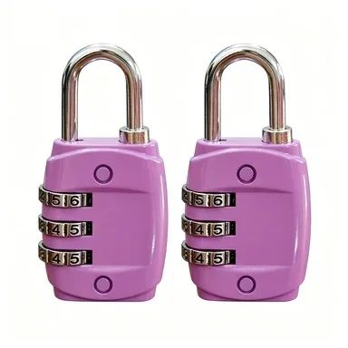 mini cadenas à combinaison à 3 chiffres en alliage de zinc, disponible en plusieurs couleurs, serrure à code de sécurité pour bagages, valises, sacs à dos, tiroirs et armoires