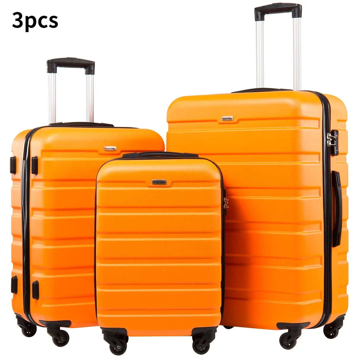 valise de voyage à roulettes silays euses de 20/24/28 pouces, ensemble de bagages à roulettes