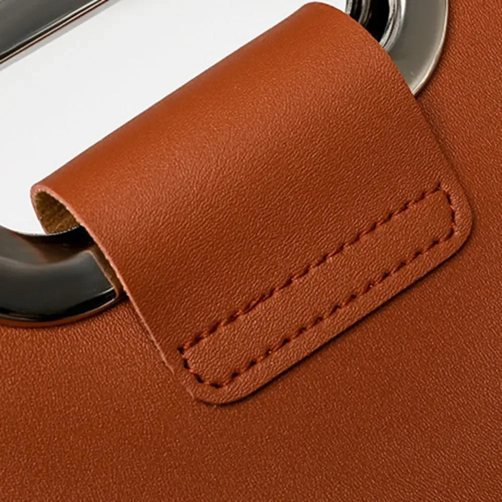 sac fourre-tout simple en pu pour documents de bureau, couleur unie, sac pour ordinateur portable, sac de fichiers, sac à main de grande capacité, sac d'ordinateur pour femmes