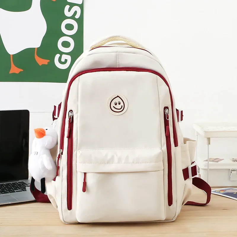 2024 grand femme mignon collège sac à dos fille voyage livre sac à dos en nylon mode dames sac de loisirs femmes ordinateur portable hommes sacs d'école