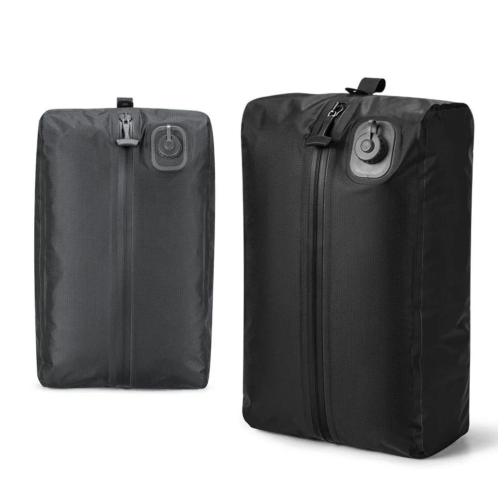 sac de compression sous vide électrique automatique rechargeable, sac de rangement de voyage étanche en tpu, organisateur pour vêtements