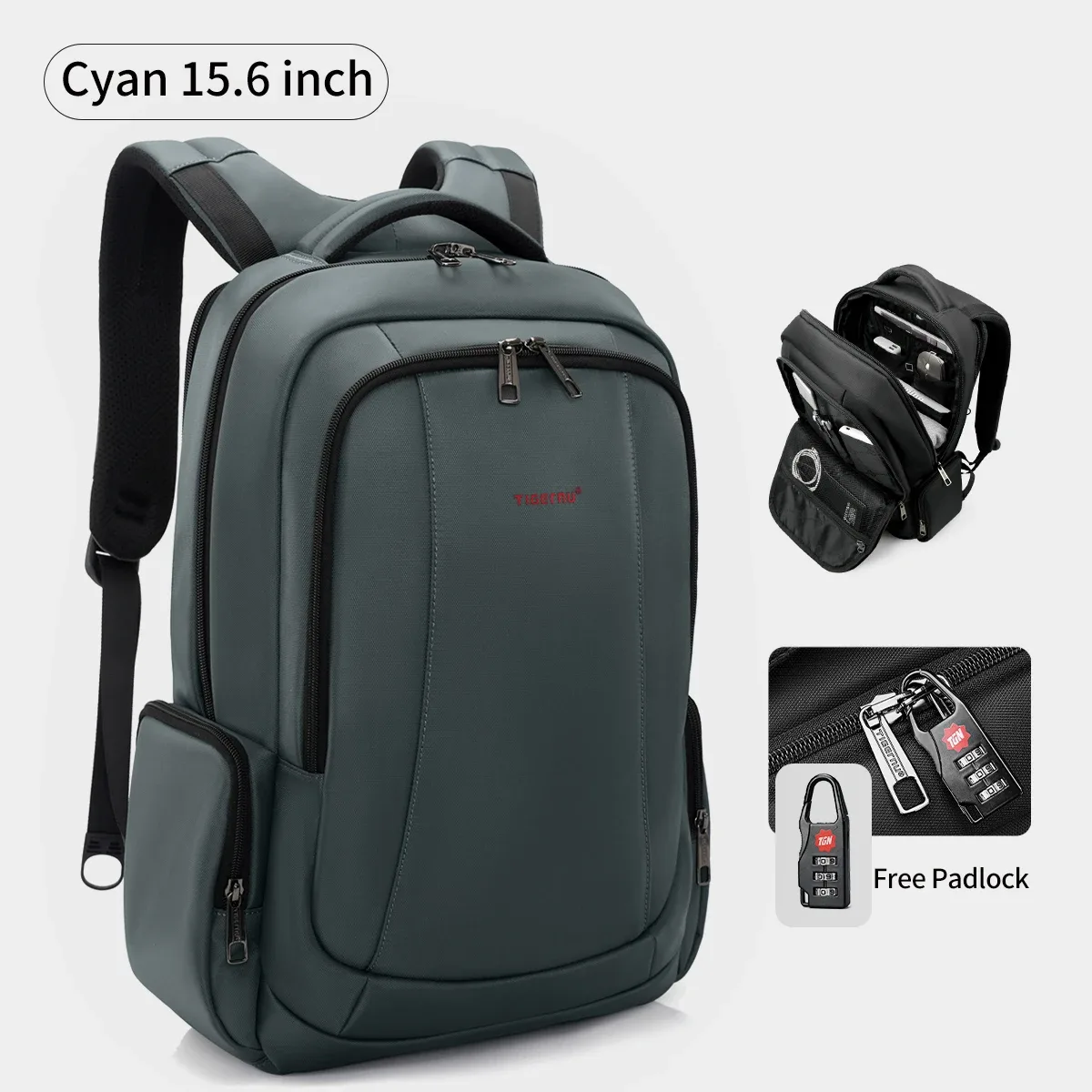 tigernu hommes sacs à dos sacs à dos à compression sous vide 14 15.6 17.3 ''sac à dos pour ordinateur portable pour hommes sac à dos scolaire sacs à dos de voyage pour hommes