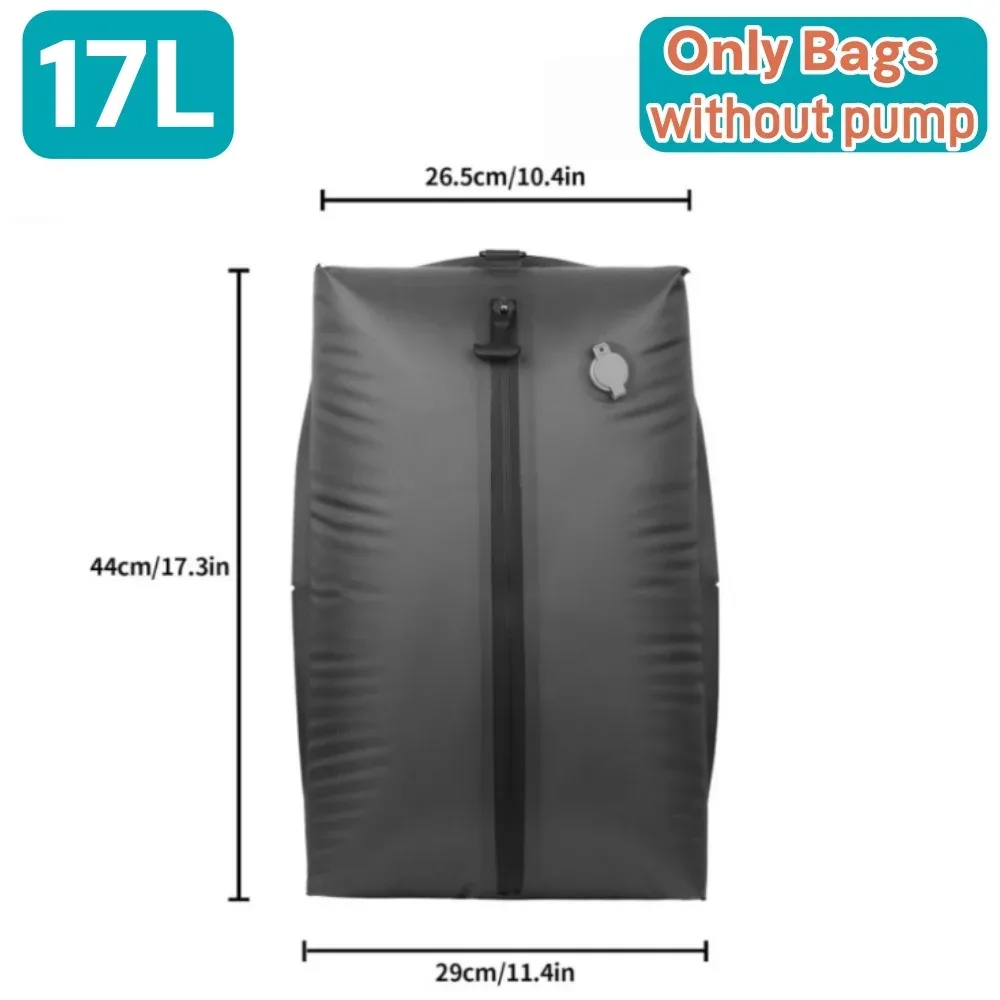 sacs de rangement sous vide pour voyage, sacs de compression pour bagages avec pompe à air, organiseurs de vêtements, cubes d'emballage