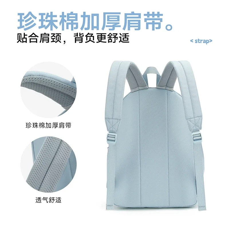 sac à dos lee classique noir unisexe pour étudiants, grande taille, décontracté, en nylon, pour ordinateur portable, pour femme et homme
