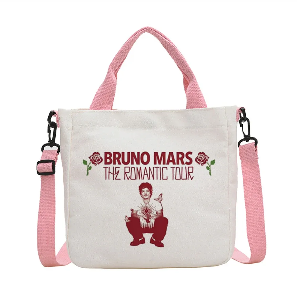 sac fourre-tout bruno mars, sac de shopping personnalisable, sac cabas, sac à bandoulière, sac fourre-tout femme