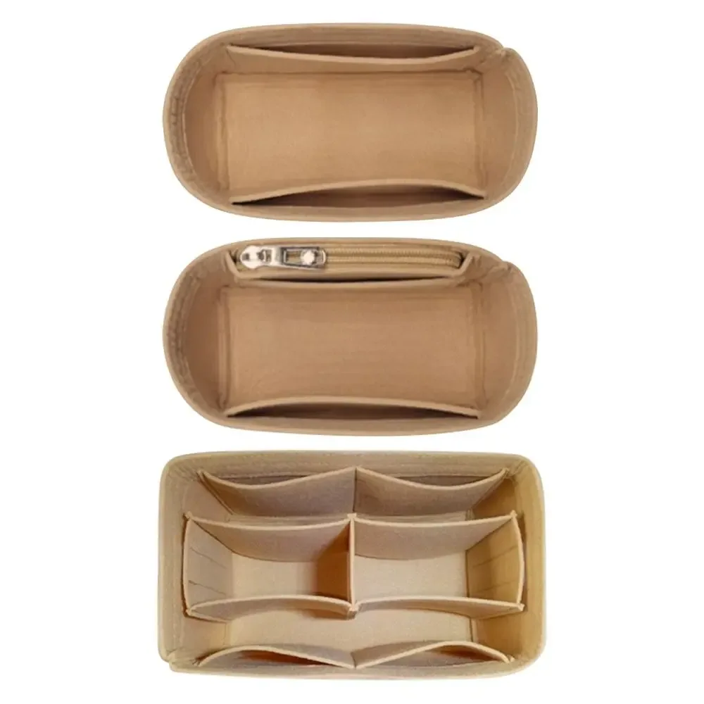 Sac à main en feutre, sac d'insertion, Organization de rangement, sac interne, Support de sac, organisateur de sac Portable pour LV Nice Nano/Mini/BB/19/26