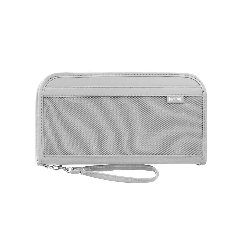 portefeuille de passeport multi-styles, organiseur de documents de voyage portable, porte-cartes multiple, sac de rangement pour documents pour les voyages d'affaires