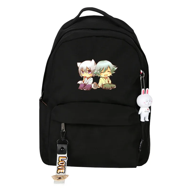 sac à dos rose kamisama kd'appareils pour femme, sac à dos tomoe, sacs d'école harajuku en nylon mignon, sac à dos de voyage pour filles, sac à dos de dessin animé ruzzak