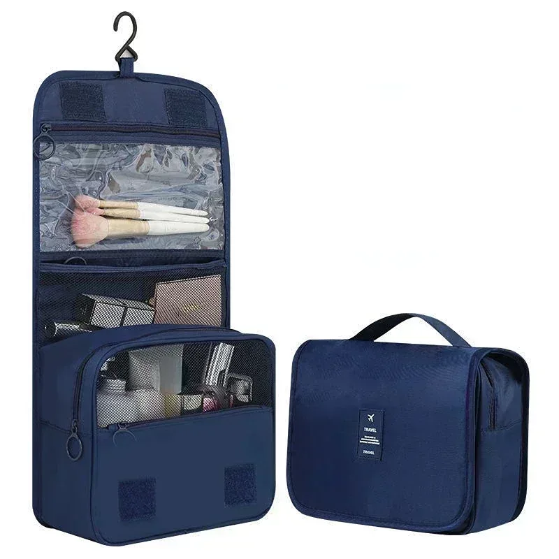 sacs de maquillage pour femmes de haute qualité, sac à cosmétiques de voyage, organisateur de produits de toilette, rangement étanche, sac de lavage suspendu pour salle de bain