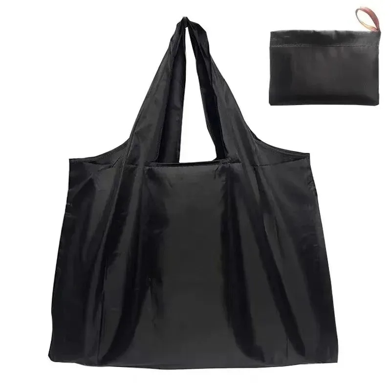 sacs de courses réutilisables extra larges, lavables, en nylon résistant, pliables, imperméables, écologiques, sacs de voyage, pochette de rangement