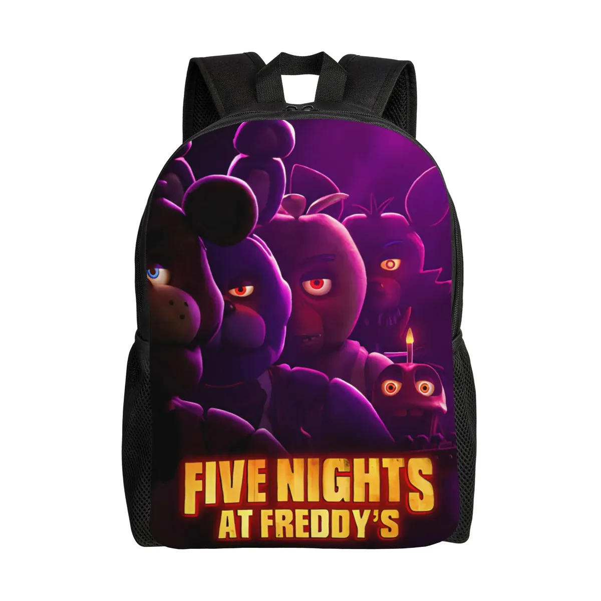 sac à dos foxy fnaf it's me cool, cadeau pour le lycée, la randonnée, les voyages, sac à dos de jeu freddy pour hommes et femmes, sacs en toile pour l'université