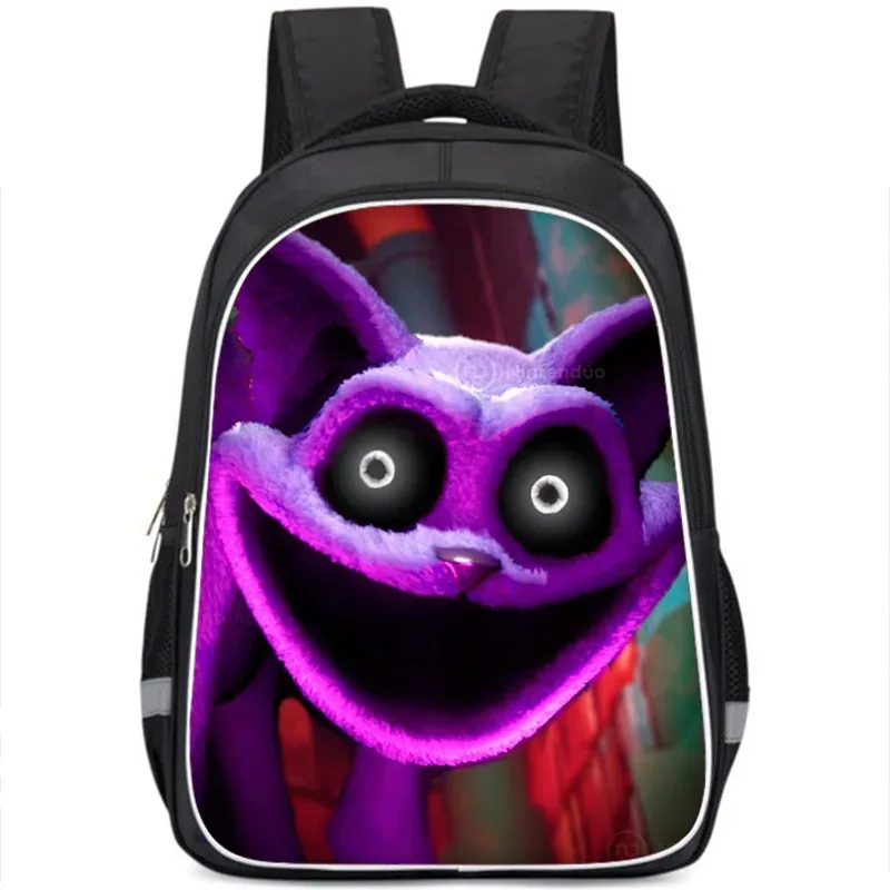sac à dos smiling critters pour enfants, cartable double couche, cadeau d'anniversaire, sacs d'ordinateur pour étudiants