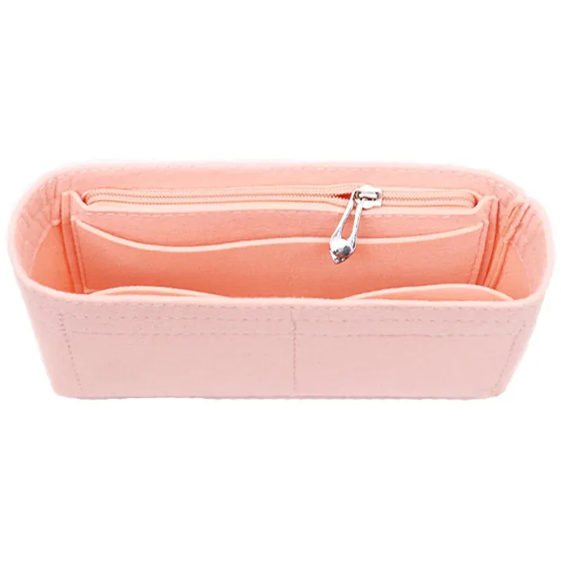 organisateur de sac à main en feutre avec fermeture éclair pour petits sacs à bandoulière, doublure de sac à main, organisateur de sac pour femmes