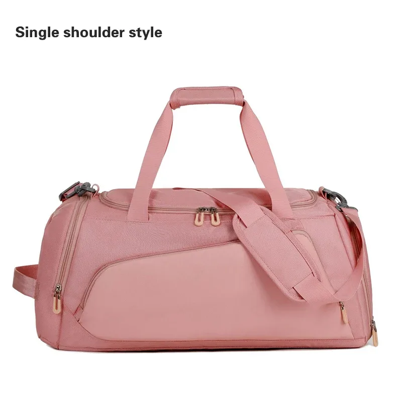 sac de sport personnalisé avec logo, sacs de fitness étanches pour vêtements secs et humides, sac à bandoulière pour la natation, sac de voyage et de sport en plein air avec logo personnalisable.