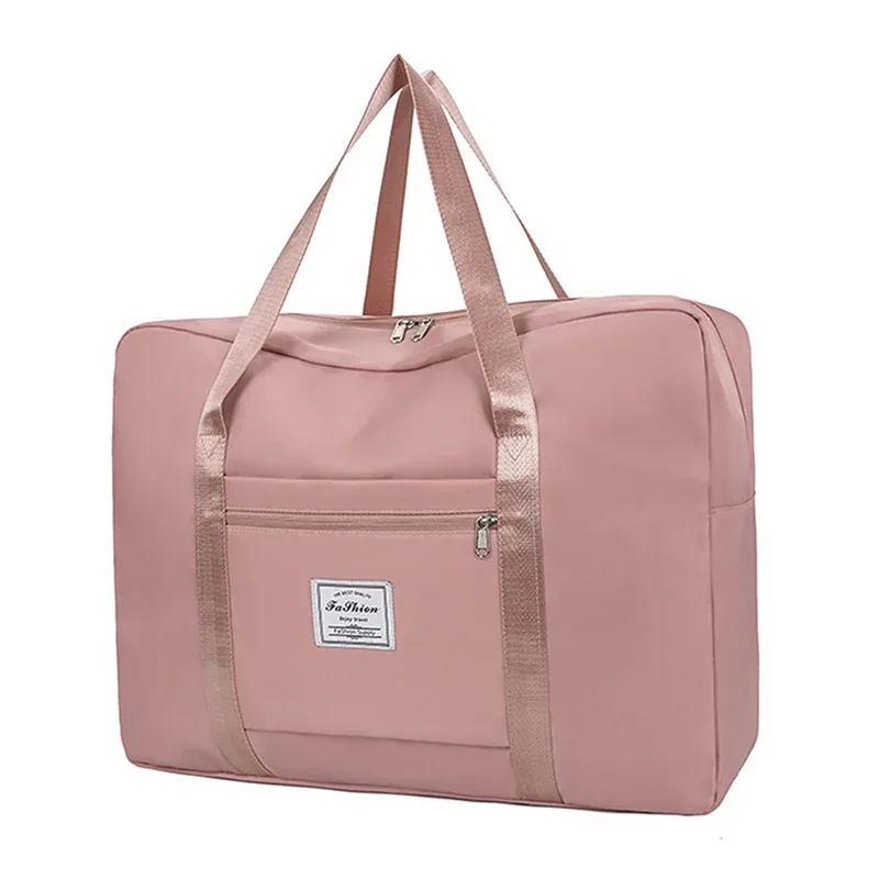 sac de voyage pliable de grande capacité, sacoche de rangement à fermeture éclair, portable, de dehors, polyvalent, de bug astique, bagage, fourre-tout, de transport, s/m/l/xl, 1 pièce
