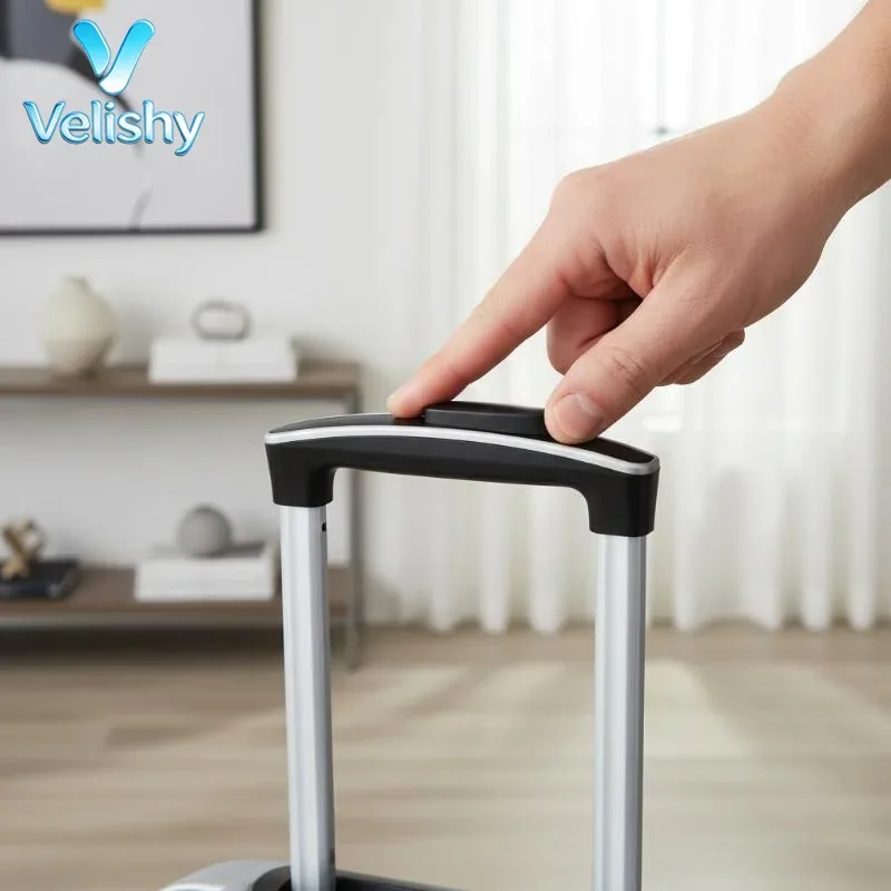 bouton de remplacement pour poignée de valise, pièce de rechange pour poignée de bagage, bouton poussoir pour poignée de valise, accessoire de réparation pour sac de voyage