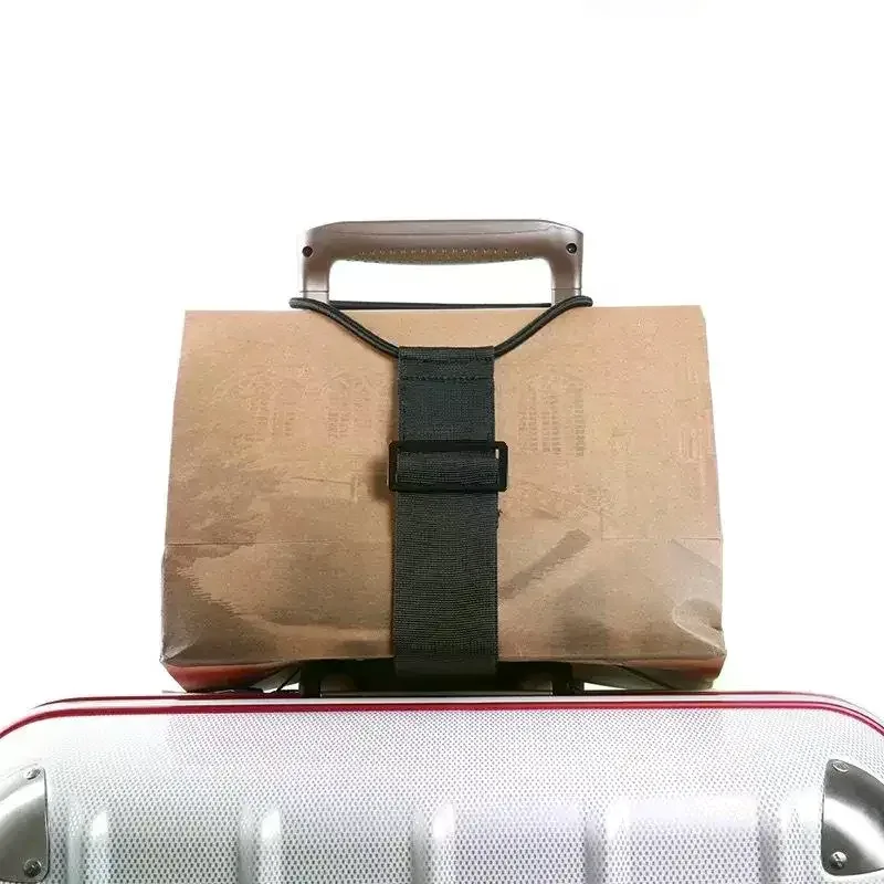 sangle de bagage élastique réglable, ceinture de sécurité de voyage, pour bagages à main, transport sécurisé des bagages