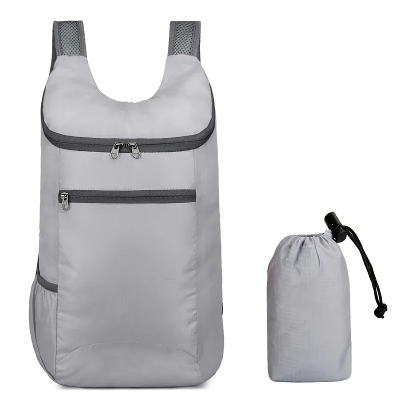 sac à dos ultraléger pliable avec sac de compression, sac à dos léger pour le voyage, la randonnée et le camping