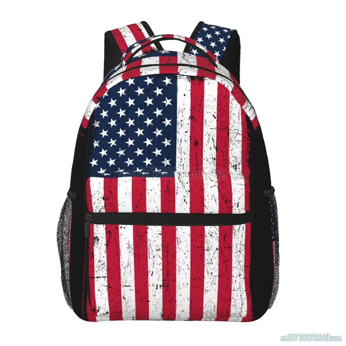 american feel camsolomon-sac à dos pour enfants, sacs à dos basiques, sac à main, sac d'école, voyage, garçons, filles, états-unis