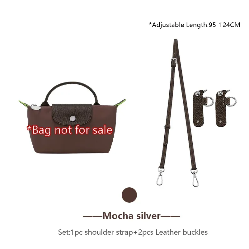 sangle de sac à bandoulière en cuir pour longchamp mini, sangle de sac à bandoulière marron, ceinture de sac, accessoires de remplacement durables pour sac à main