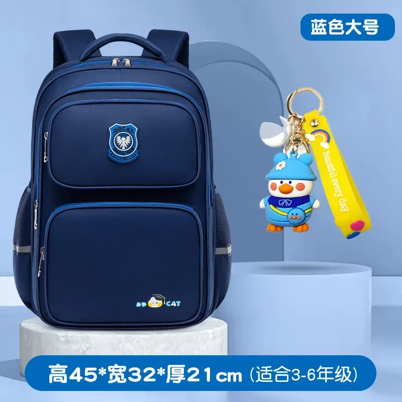 sac à dos d'école primaire étanche pour enfants, grands sacs orthopédiques de voyage pour garçons et filles
