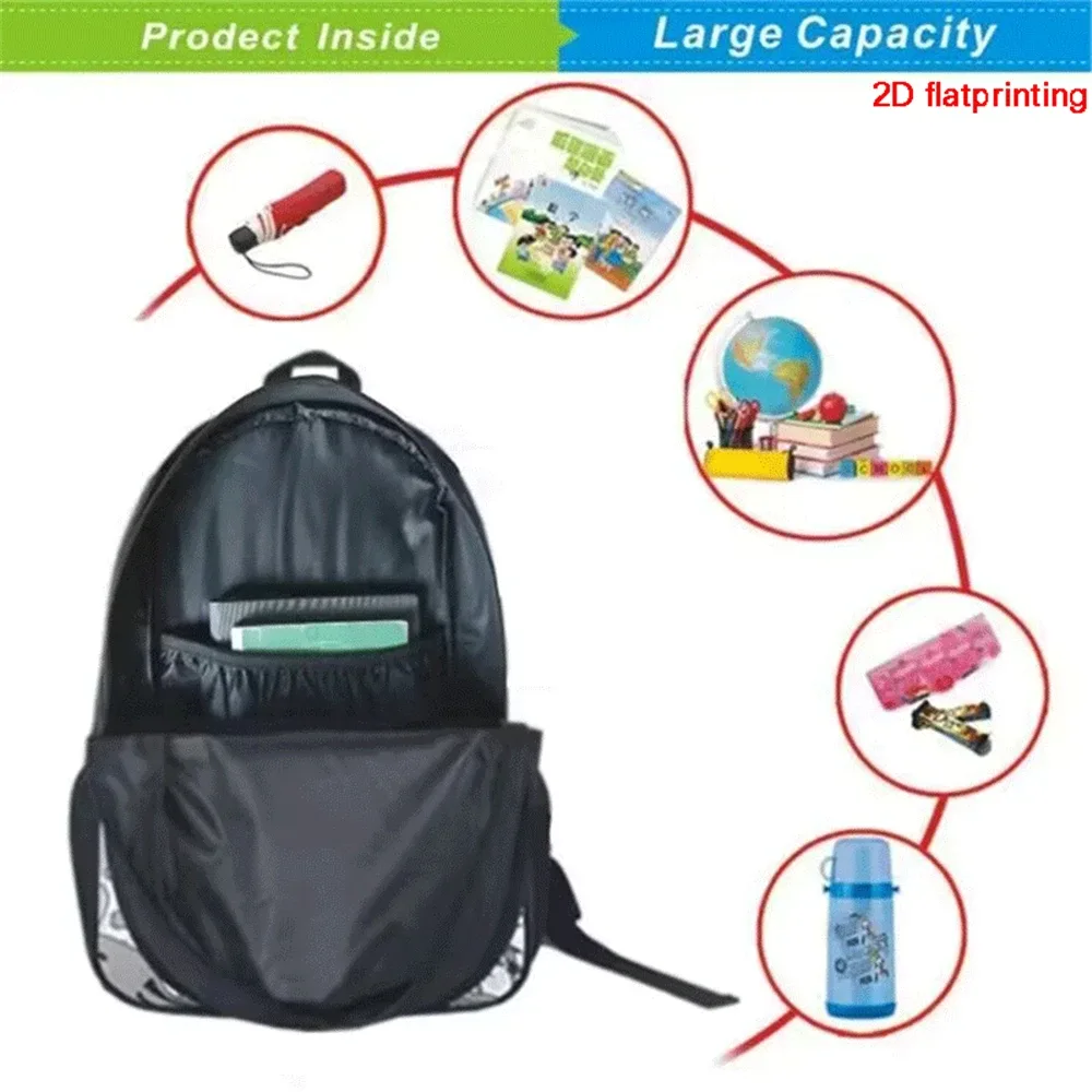 sac à dos one piece de 15 pouces avec poche avant, sac à dos d'école unisexe léger pour garçons et filles de 6 à 10 ans, sac à dos de voyage