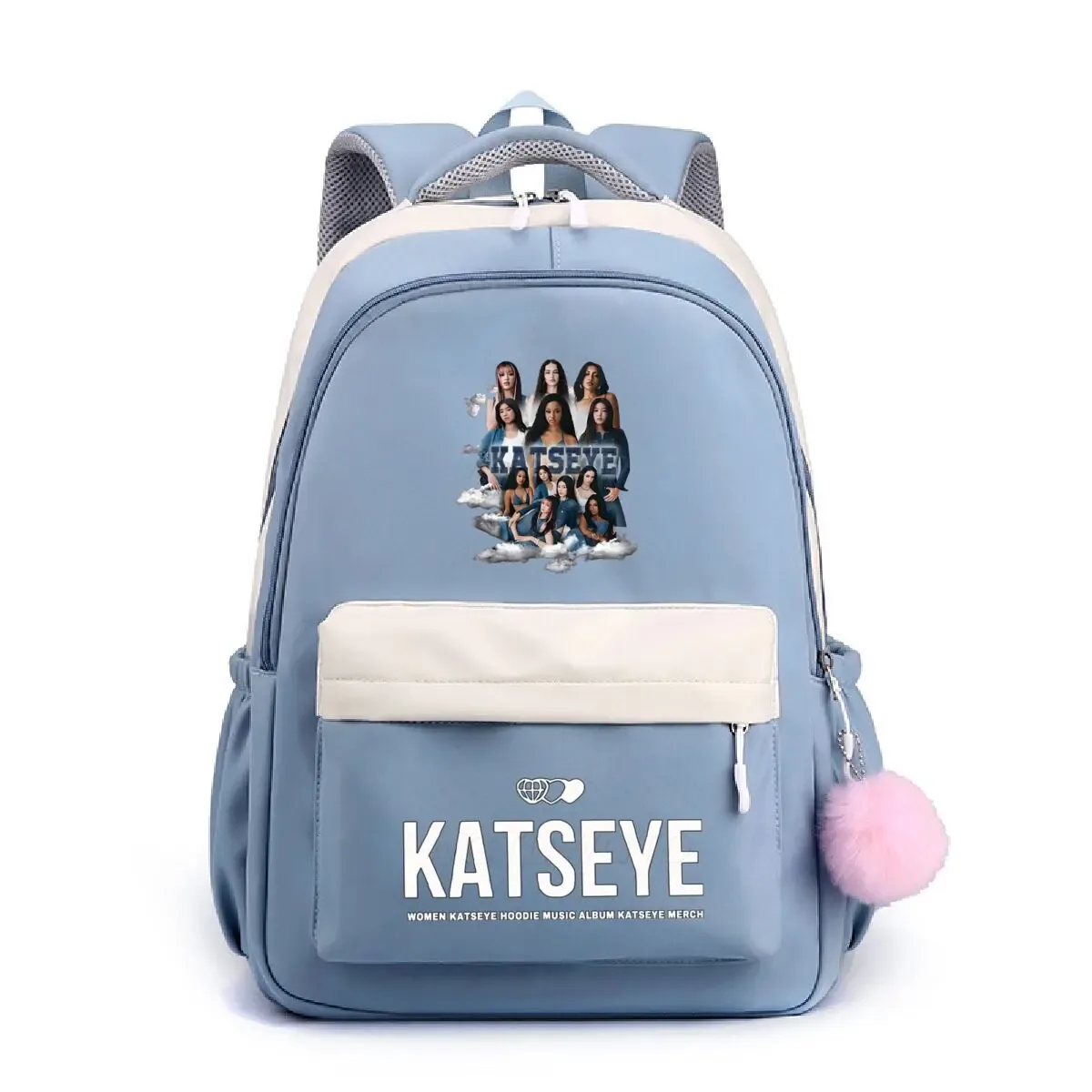 sac à dos katseye 2026 pour femmes et hommes, sac à dos décontracté de voyage, sac à dos unisexe pour l'extérieur, sac à dos de jour katseye, sac à dos d'école pour adolescents