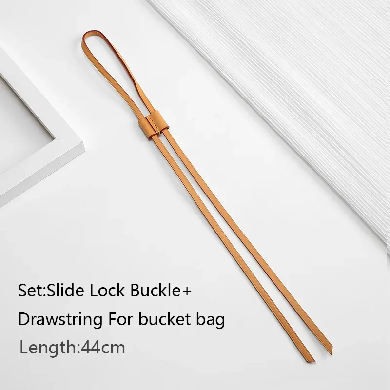 sangles de sac à cordon de serrage pour sac seau lv, cordons de tension de remplacement, sacs à bandoulière, boucle de verrouillage coulissante, accessoires de remplacement