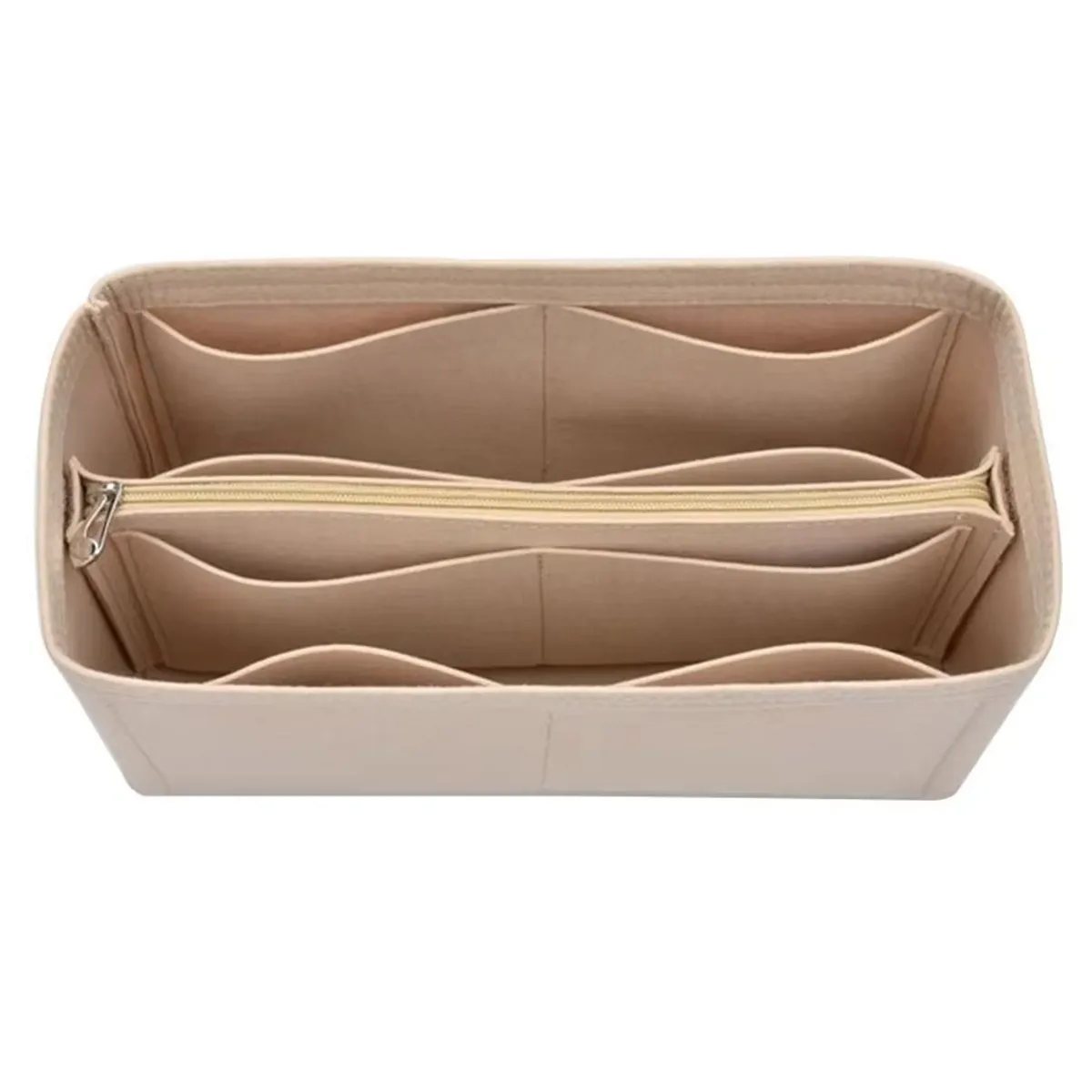 pochette de rangement en feutre pour sac à main, sac fourre-tout, sac intérieur pour liz visetos, 3 styles