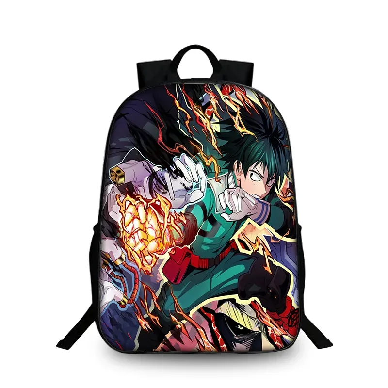 sac à dos my hero academy pour élèves du primaire et du secondaire