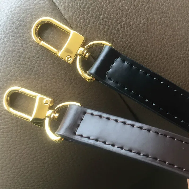 sangle de sac en cuir véritable, sangle d'épaule de haute qualité, accessoires de sac étroit, pièces de sac à bandoulière tendance