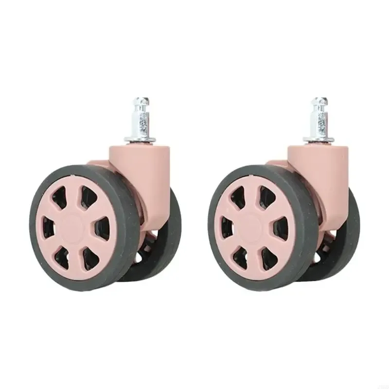 roues remplacement élégantes durables 28 gd 1 paire pour le chariot valise en douceur