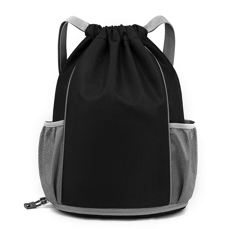 sac à dos de perles de logo personnalisé, sac wstring de proximité, sports de plein air, basket-ball, marathon, impression, cadeau