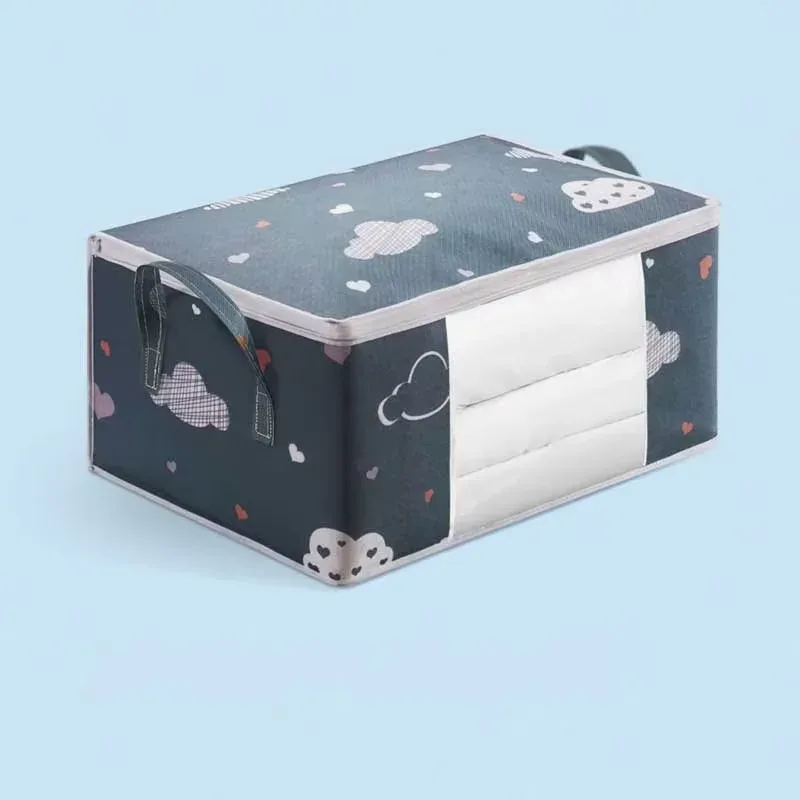 sac de rangement pour couettes homefish, multifonctionnel, anti-poussière, anti-humidité, grande capacité, sac de rangement pour vêtements, organisation pour déménagement